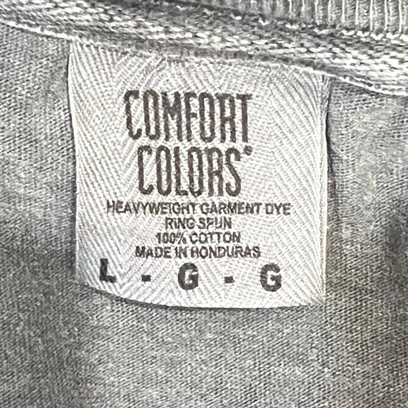 Comfort Colors Halloween Pumpkin Ghost Witch T-Shirt in Pepper Size L - Picture 3 of 3